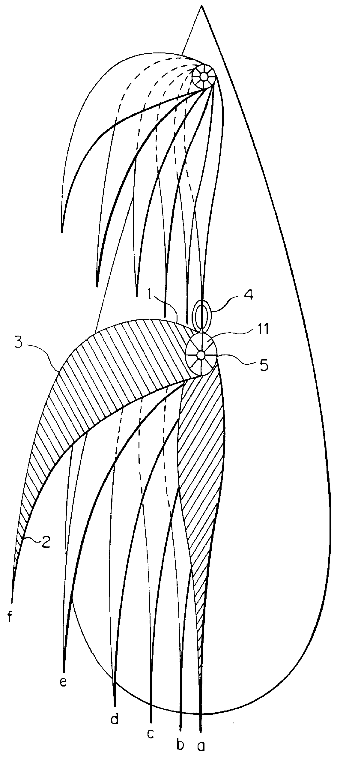 Wing profile sail