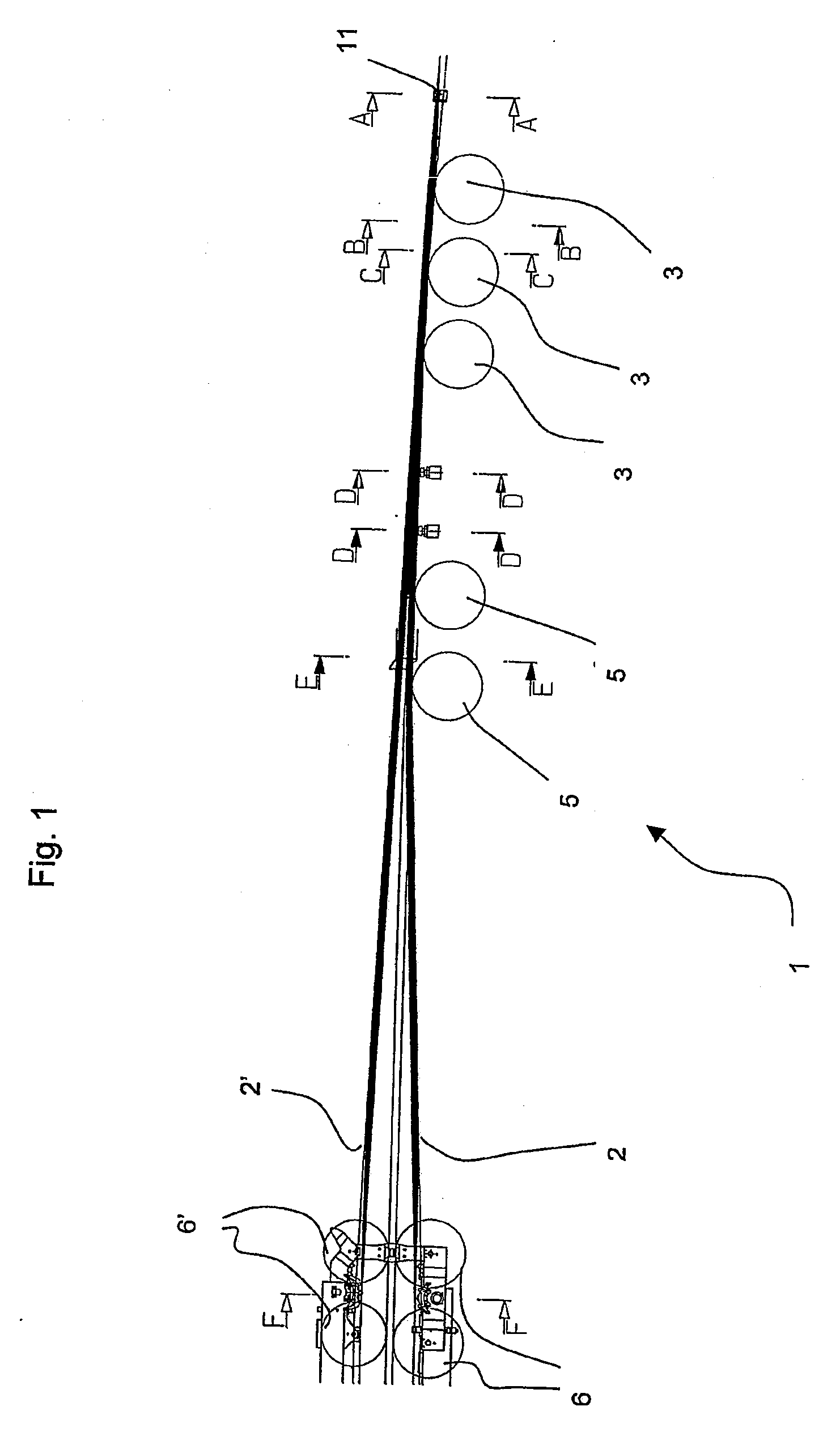 Cable derailing prevention device for carrier/traction cables of cable car systems