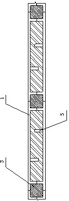 Prefabricated wall board construction member