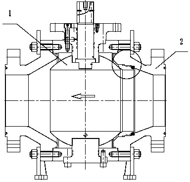 Slurry ball valve