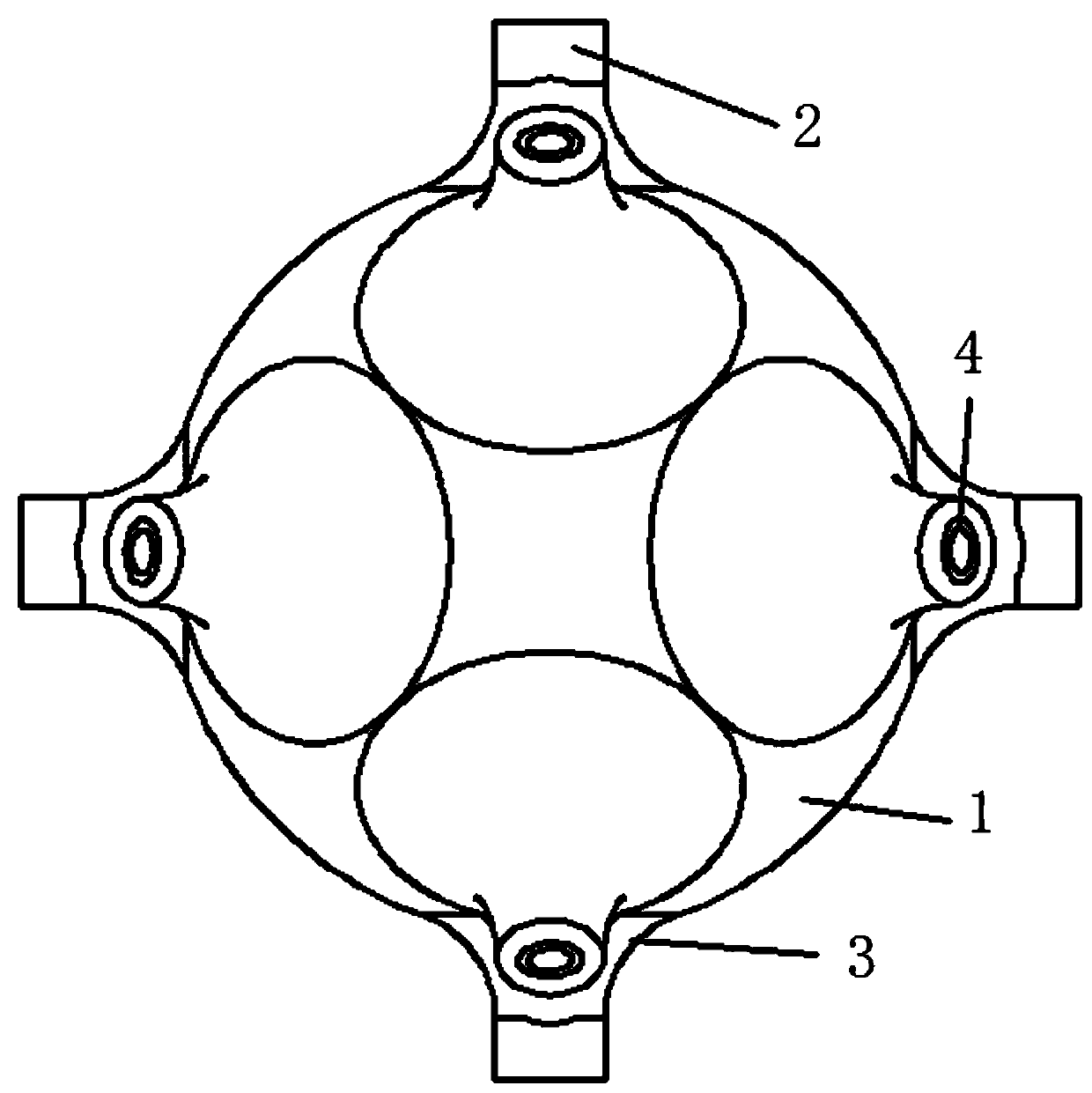 Novel bolt-ball joint and preparation method thereof