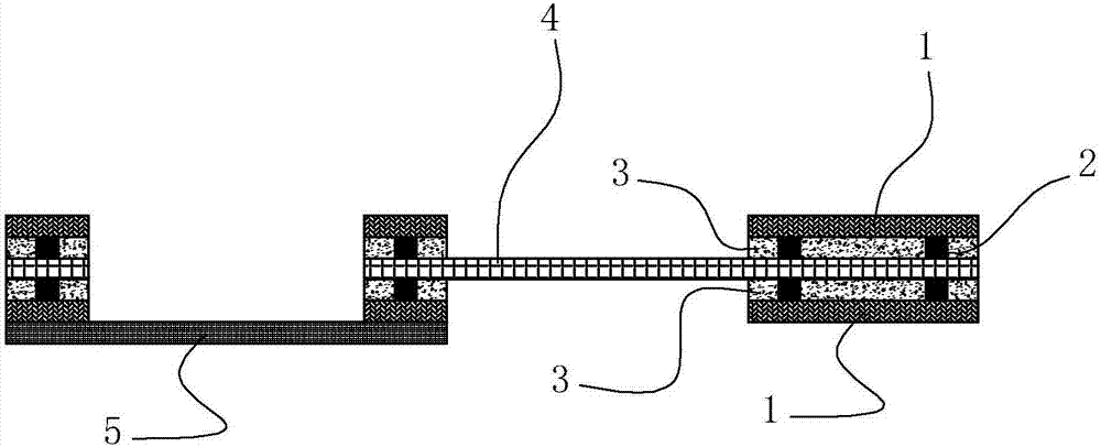 Manufacture method for subsided high-density mutual connection board