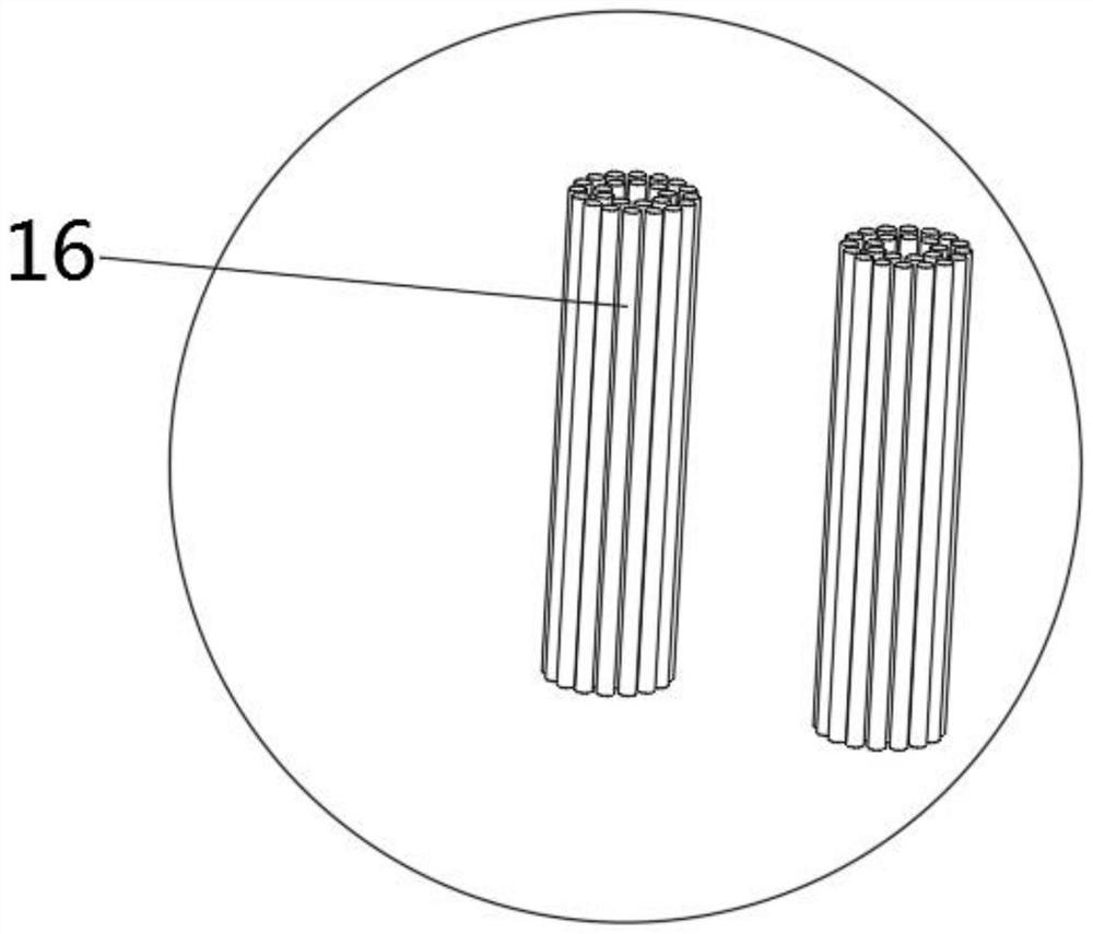 Structure for widening bridge by additionally arranging steel bent caps on pier tops