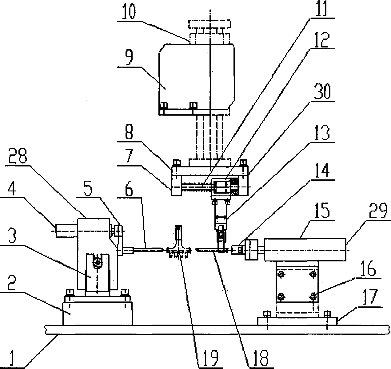 Slender pin horizontal automatic assembly device