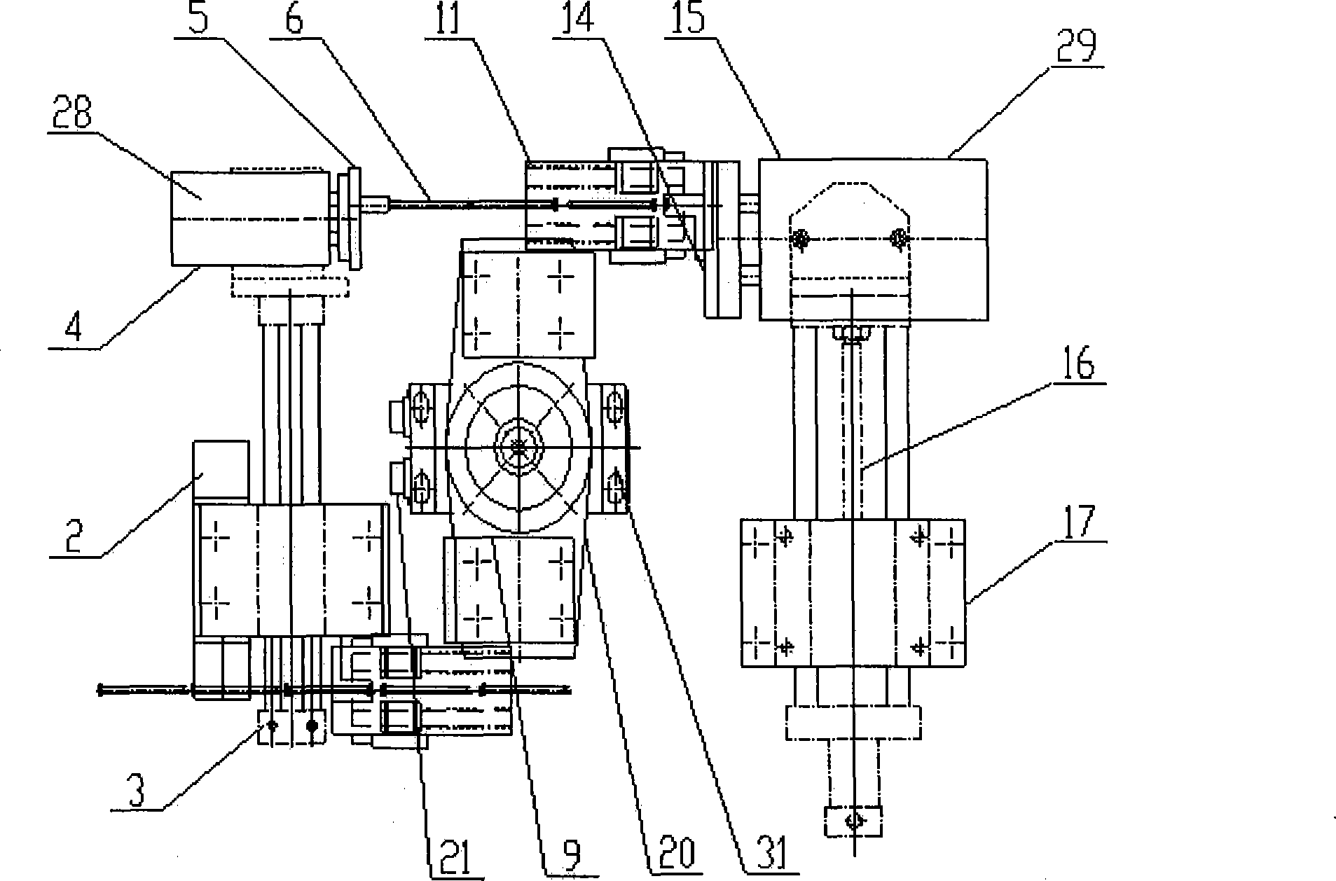 Slender pin horizontal automatic assembly device