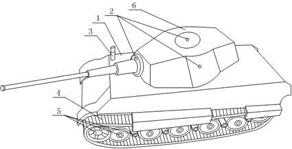 Remote control toy car capable of carrying out virtual group fighting