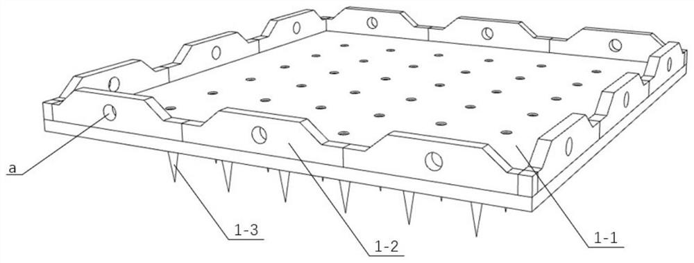 Construction method for slope surface protection