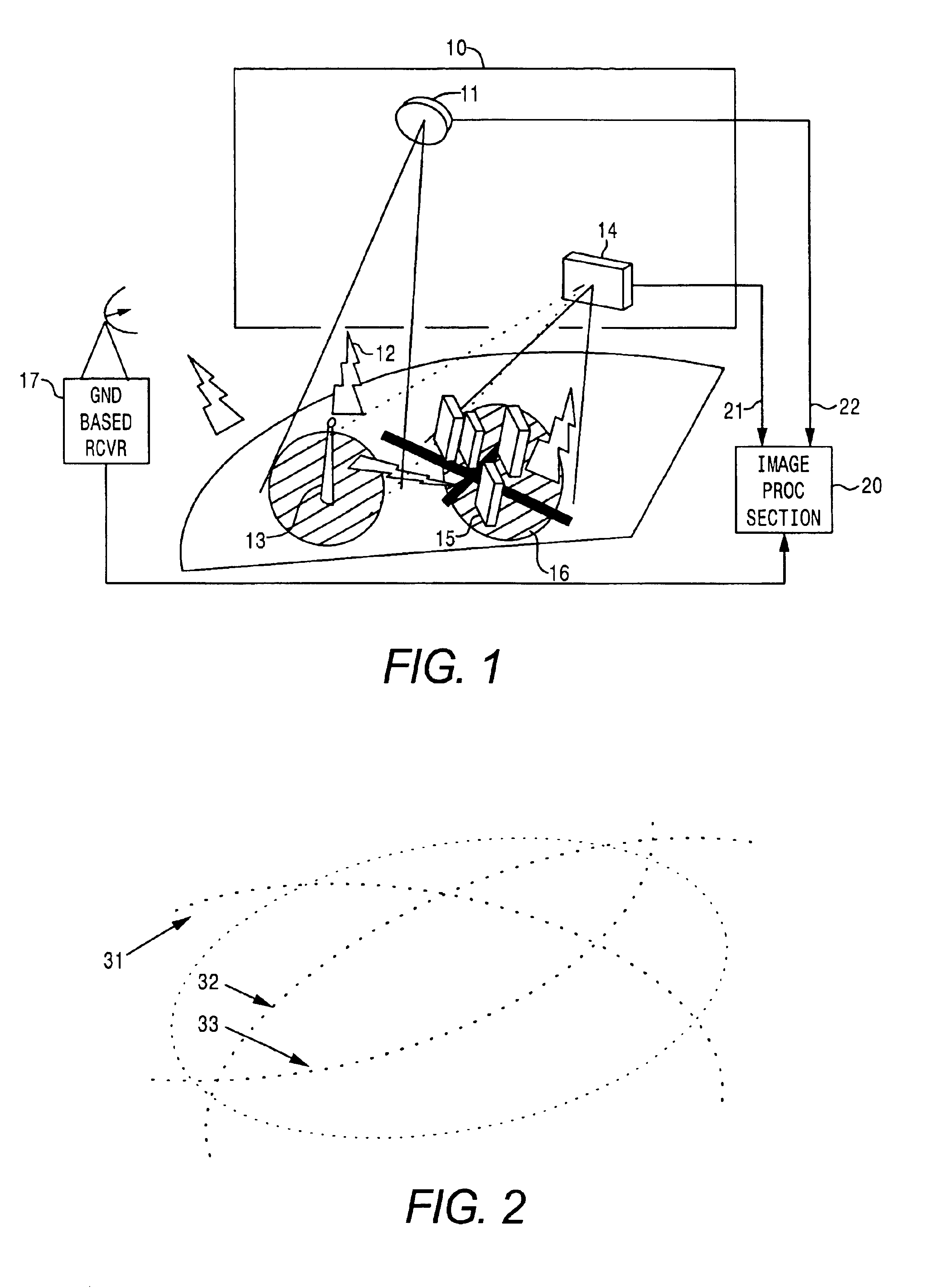 Image formation by passive collection and processing of radio frequency signals illuminating and scattered by cultural features of terrestrial region