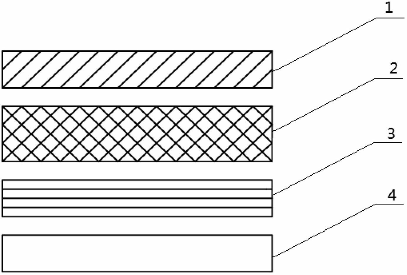 Preparation method of TiO2 plated type PU (polyurethane) or TPU (thermoplastic polyurethane) film anti-drag micro groove for airship skin