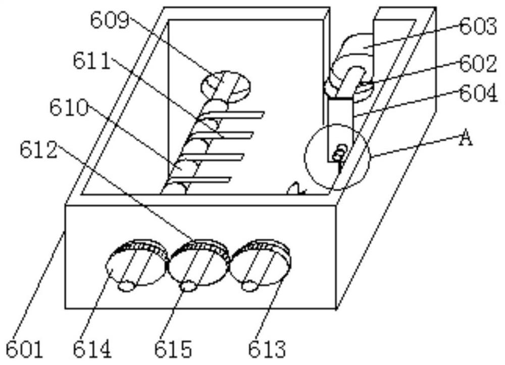 A spare rib cutting device capable of assisting in shortening the cooking time