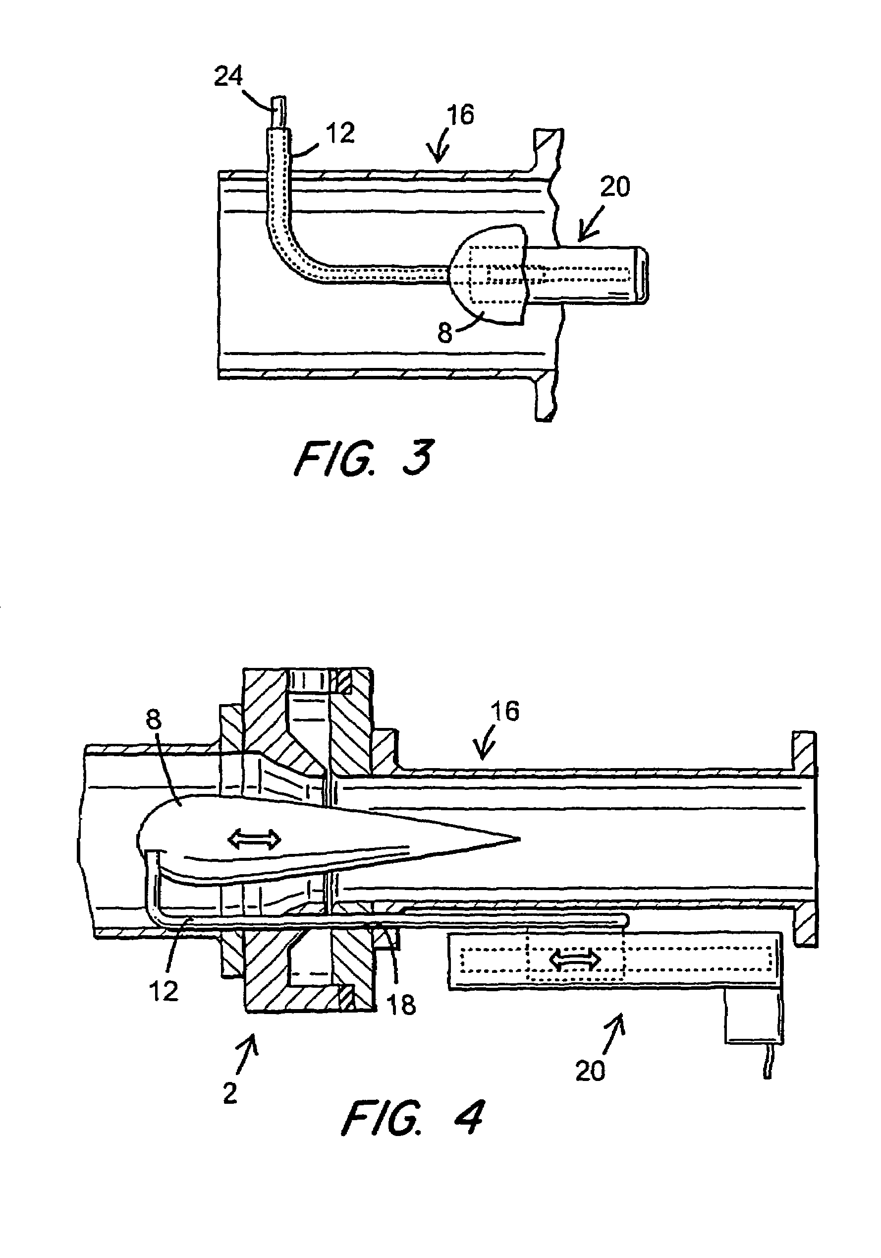 Arrangement for mixing a first and a second gas flow