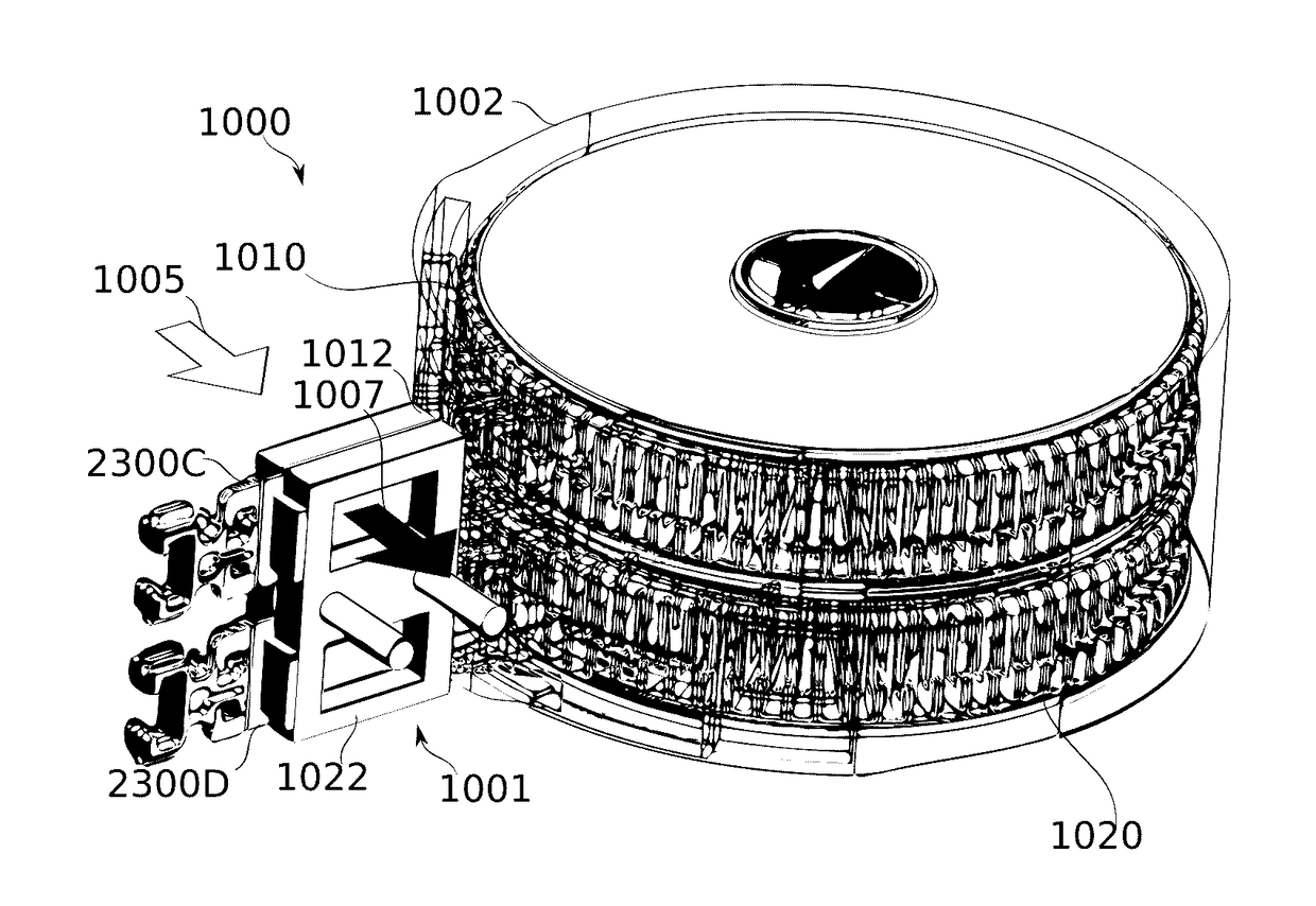 Drug dose cartridge for an inhaler device