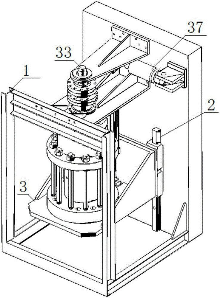 Hollow cylindrical rock torsional shear apparatus for improving torque application accuracy