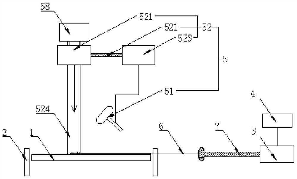 On-site calibration method and equipment of marine fiber bragg grating strain sensor