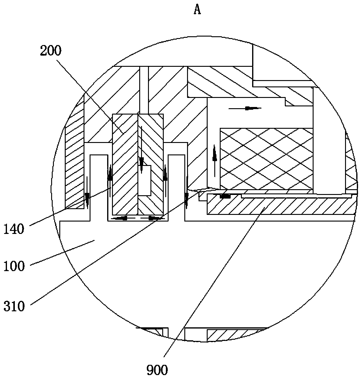 Long-span rotor system and gas turbine generator set