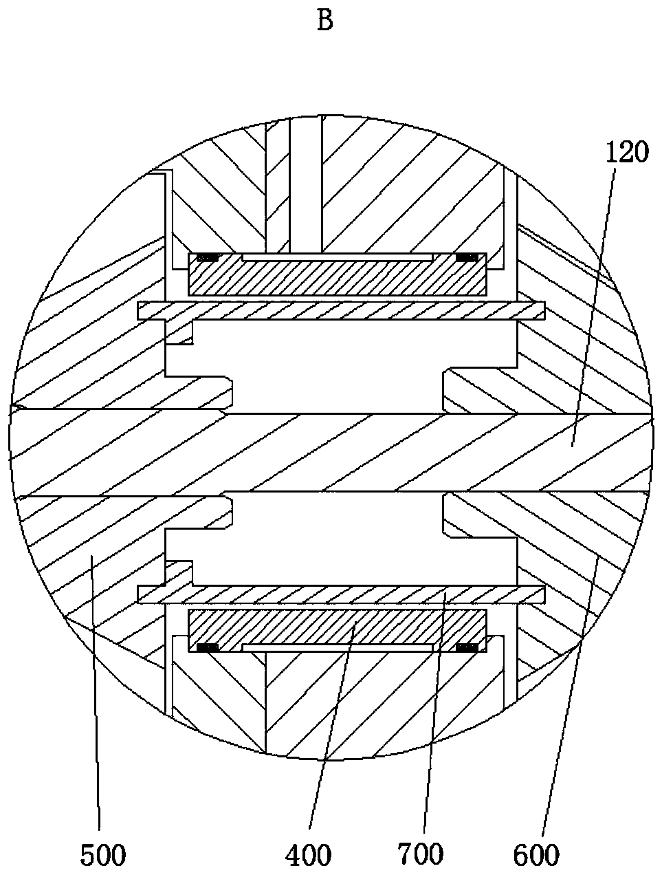 Long-span rotor system and gas turbine generator set