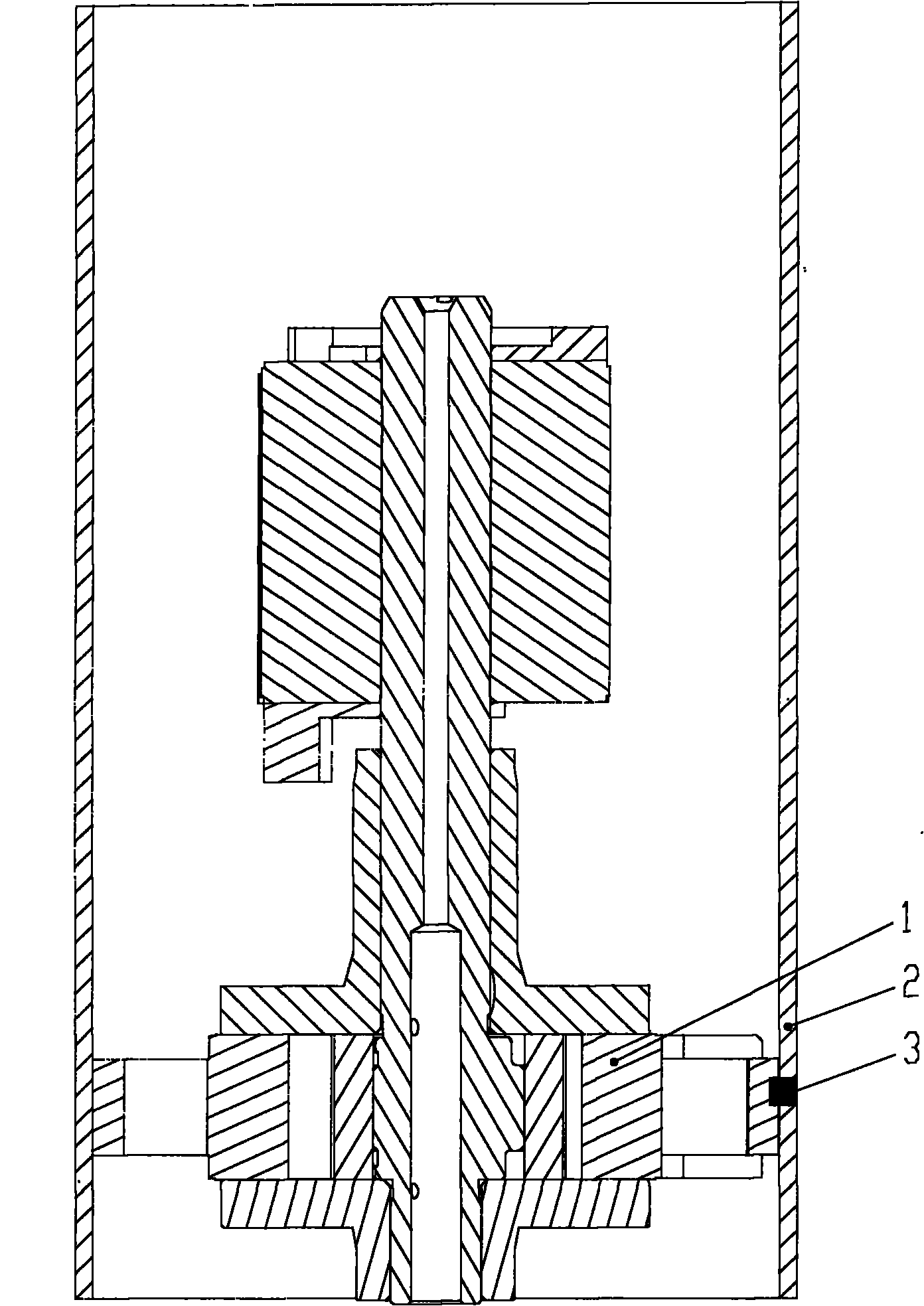 Welding structure of rotary type compressor pump body and rotary type compressor pump body provided therewith