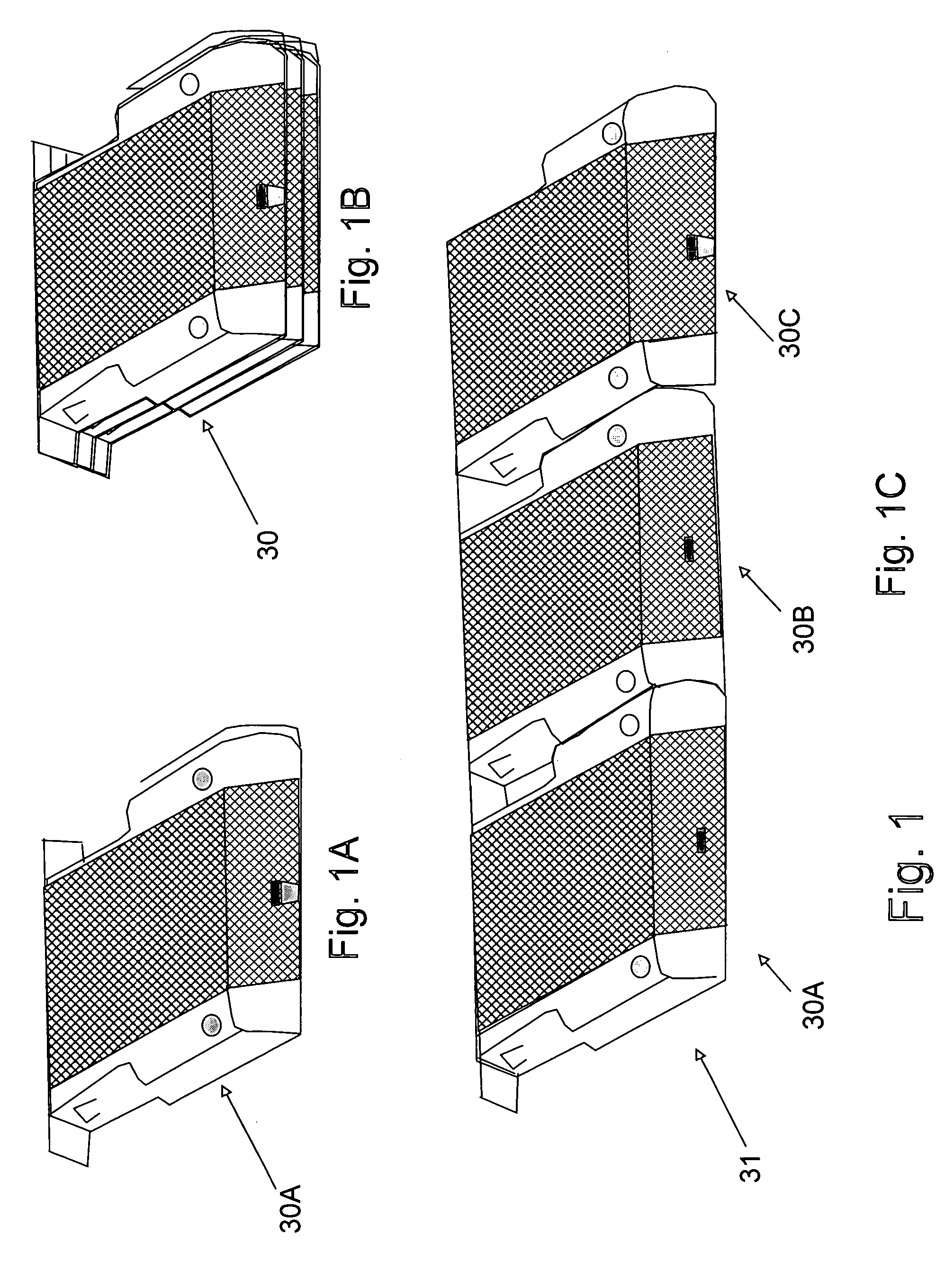 Special expandable booster bench