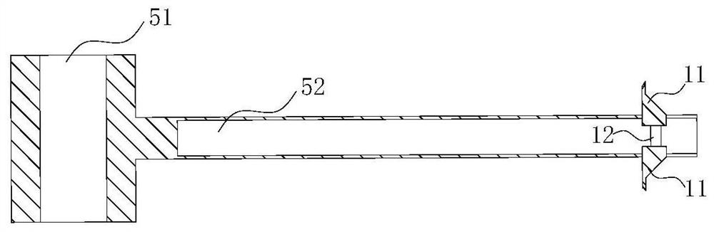 Aluminum profile bending forming system