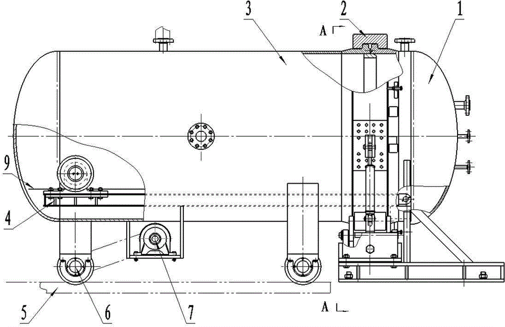 Flameproof test tank