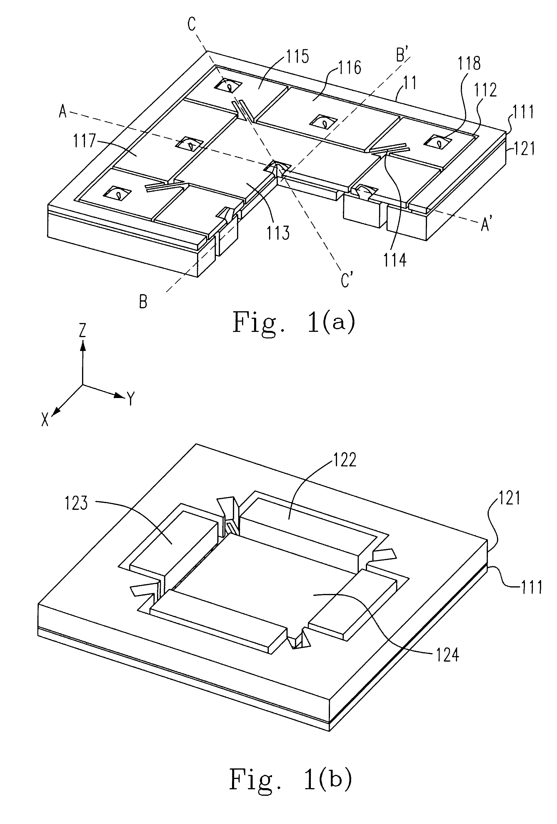 3-Axis Accelerometer With Gap-Closing Capacitive Electrodes