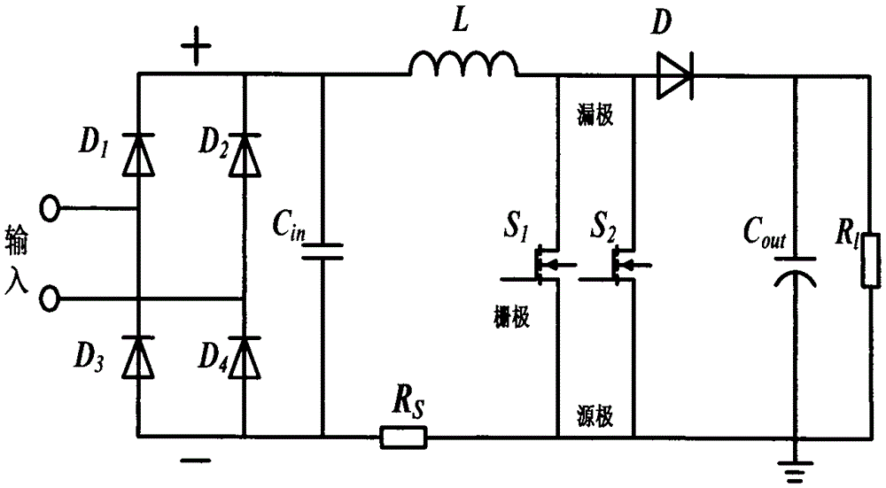 Boost type digital control active power factor correction converter