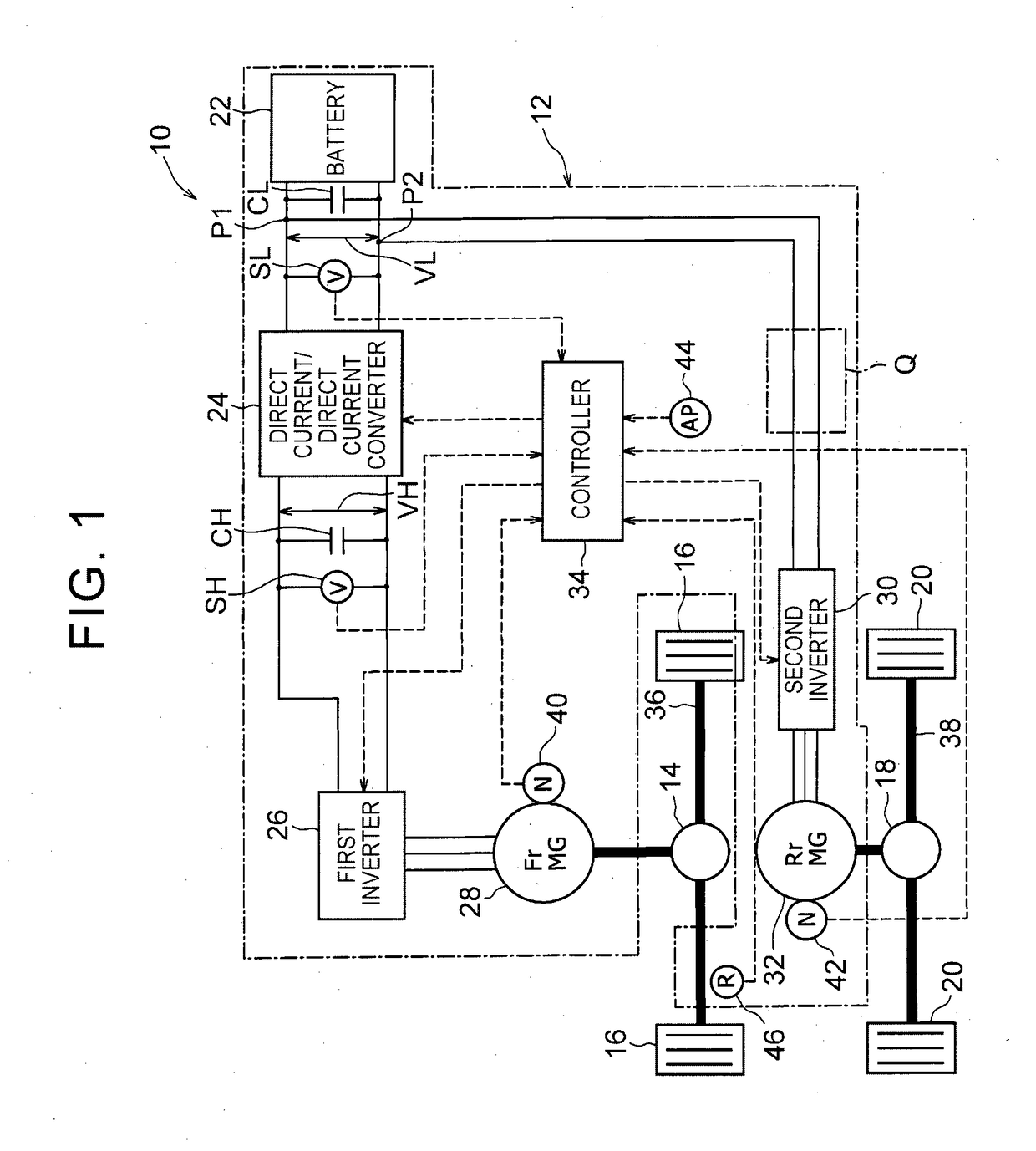 Drive control system for vehicle