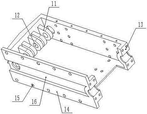 Travel type hydraulic cylinder motor