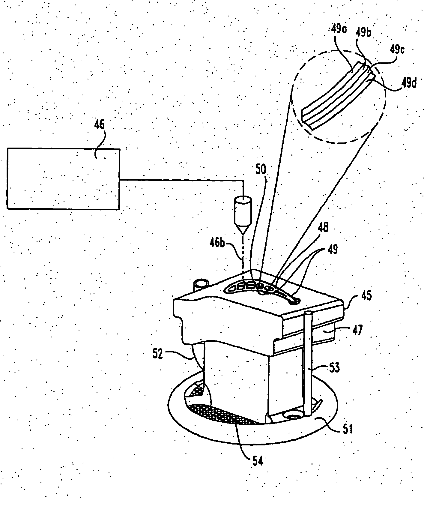 Method and apparatus for production of a cast component