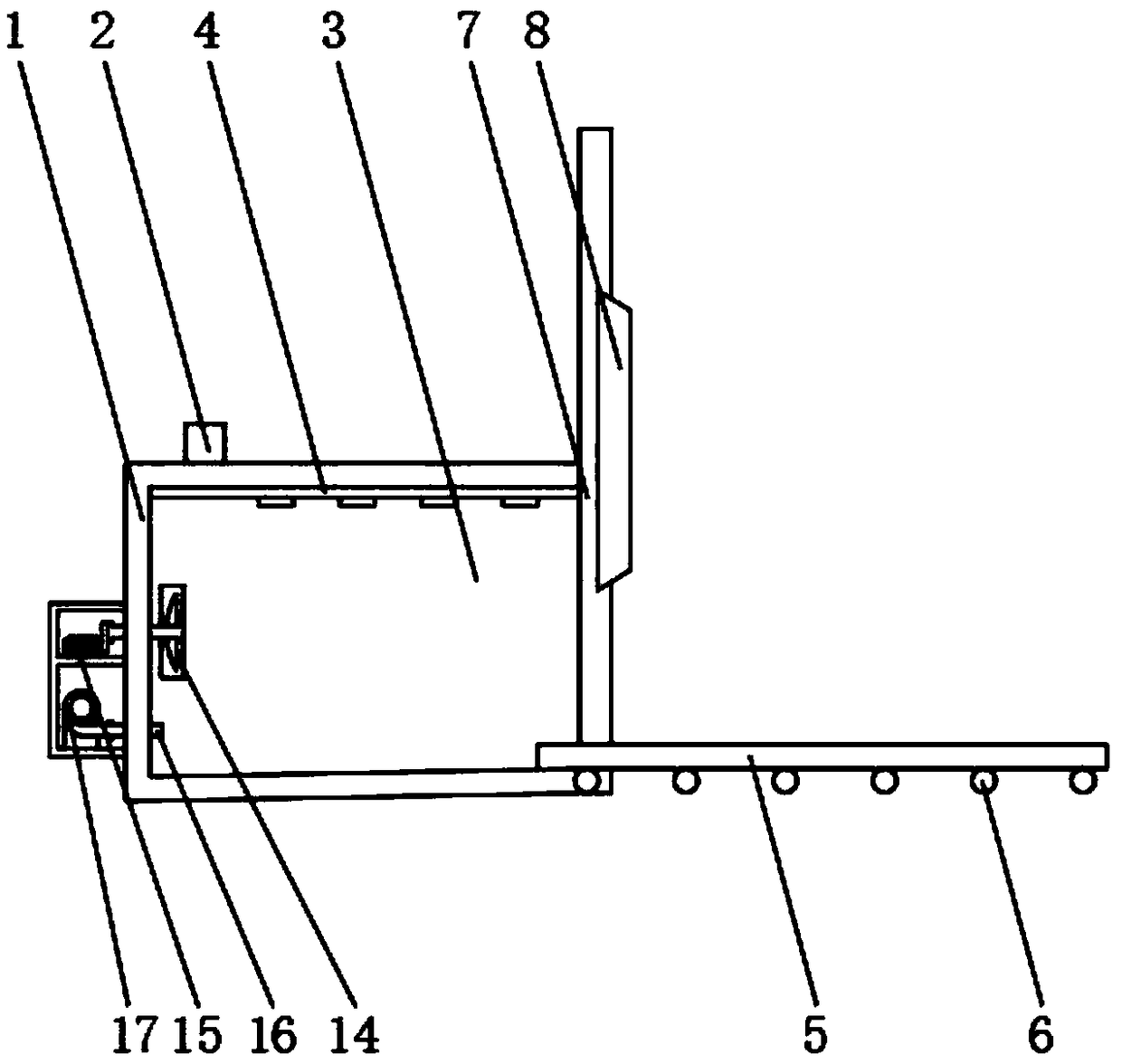 High-tenacity high-strength cast steel wear-resistant material and preparation method thereof