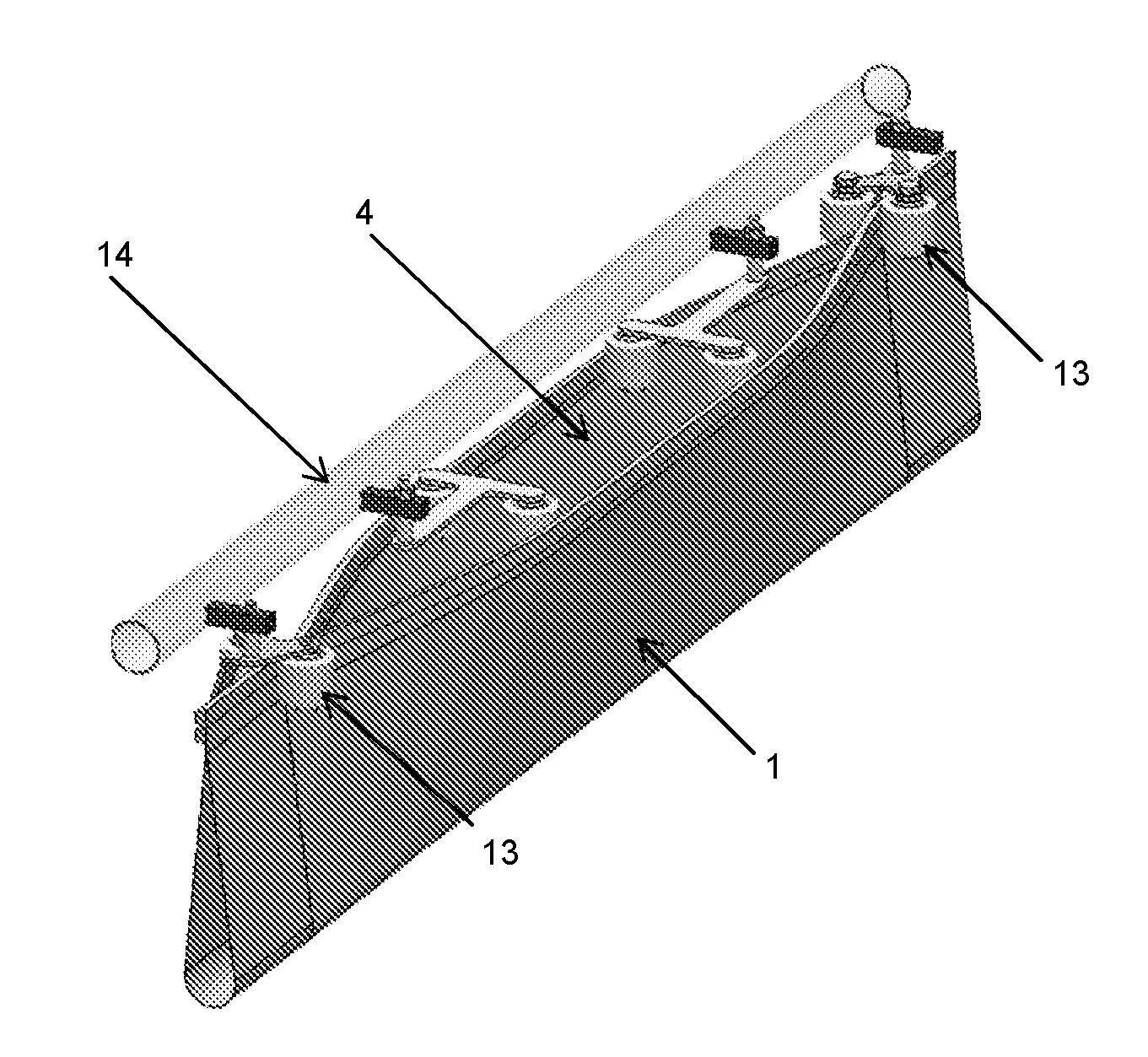 Flexible closed belt conveyor