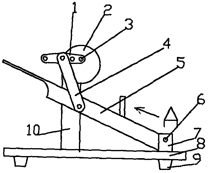 Rehabilitation device for passive training of lower limb joints of hemiplegic patient