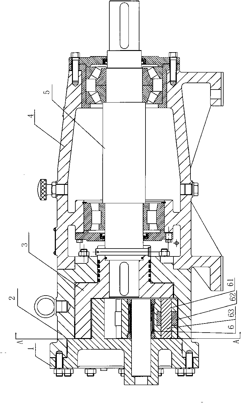 Internal loop piston pump