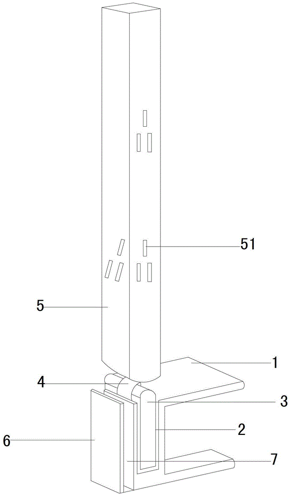 Reversible desk-side socket capable of being easily fixed