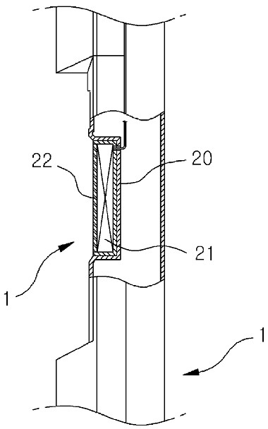 Electronic locker with variable secret code input unit