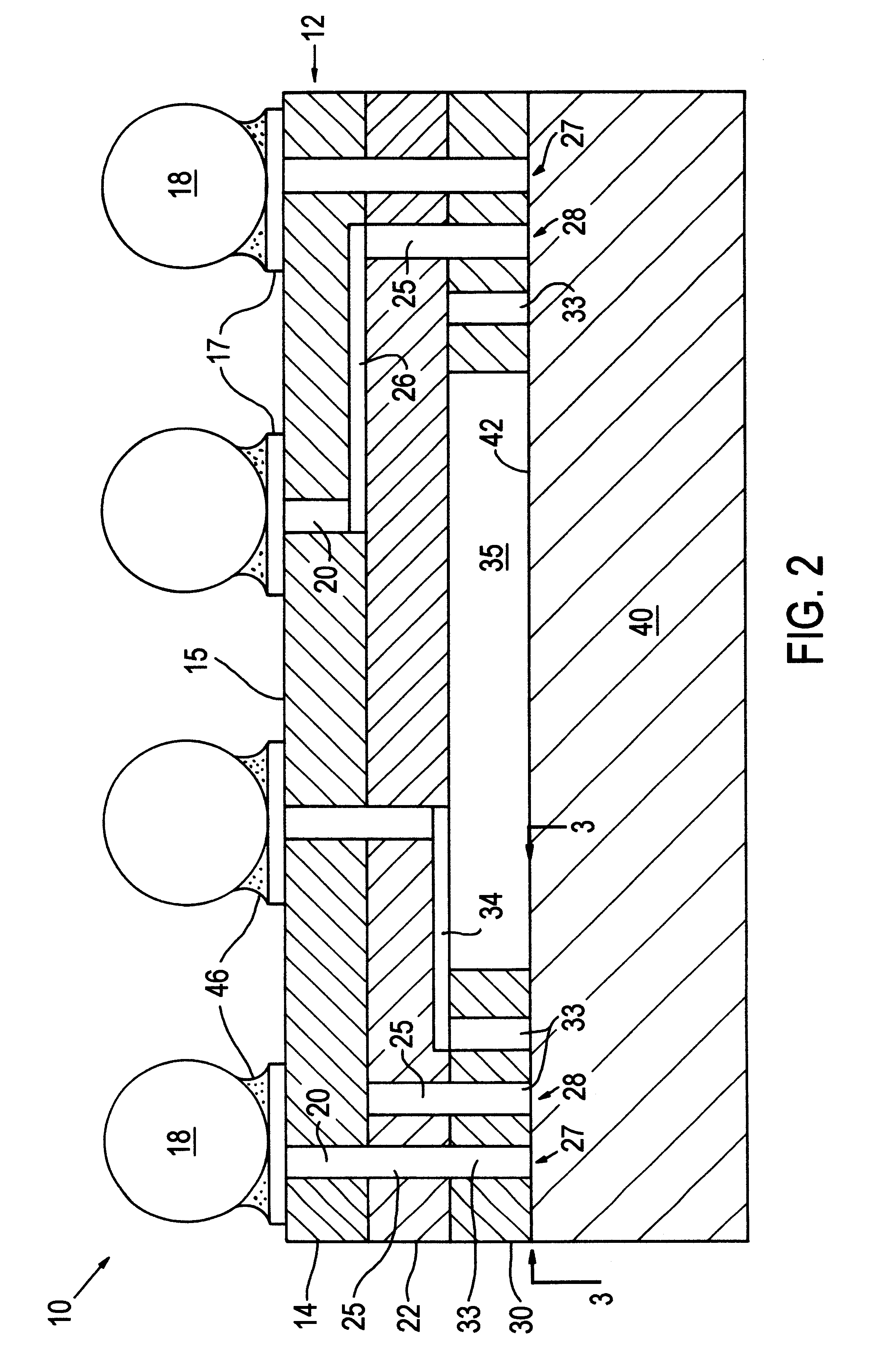 Flip chip package for micromachined semiconductors