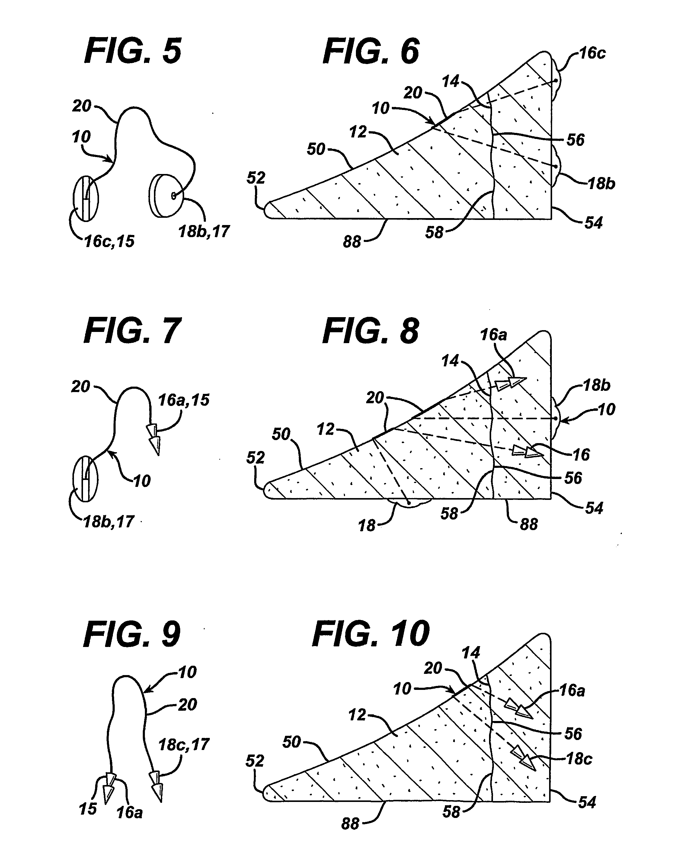 Unitary surgical device and method