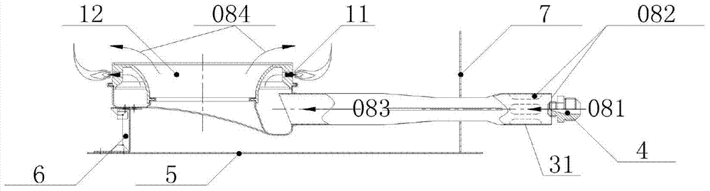 Technological manufacturing method of atmospheric burner