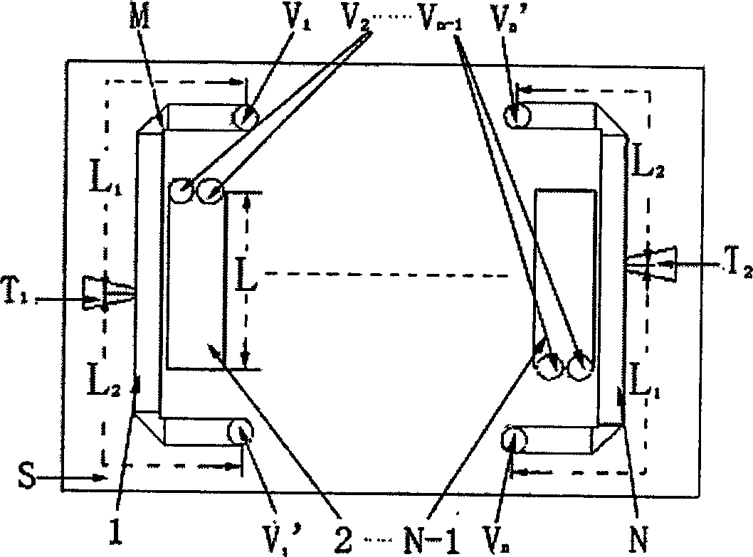 Zero-point micromachinery and microwave filter with dual-tuning transmission