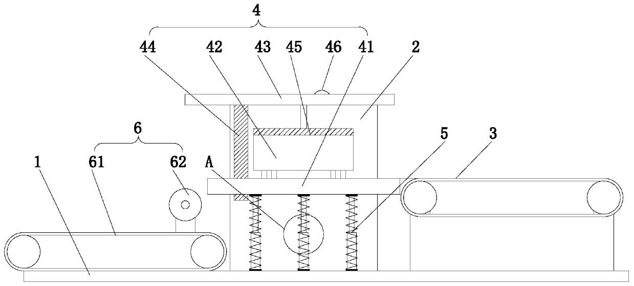 Multilayer solid fiberboard shaping press-cutting machine and press-cutting method