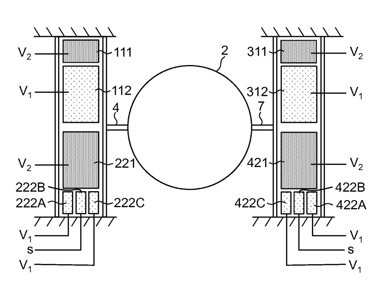 Mirror drive device and driving method thereof