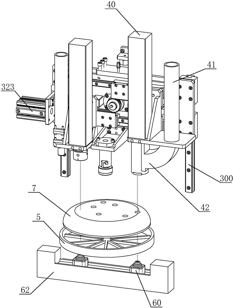 Bolt tightening machine capable of highly automatically searching, straightening and filling