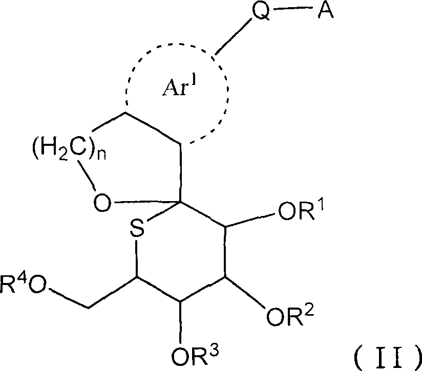 Thioglucose spiroketal derivative and use thereof as therapeutic agent for diabetes