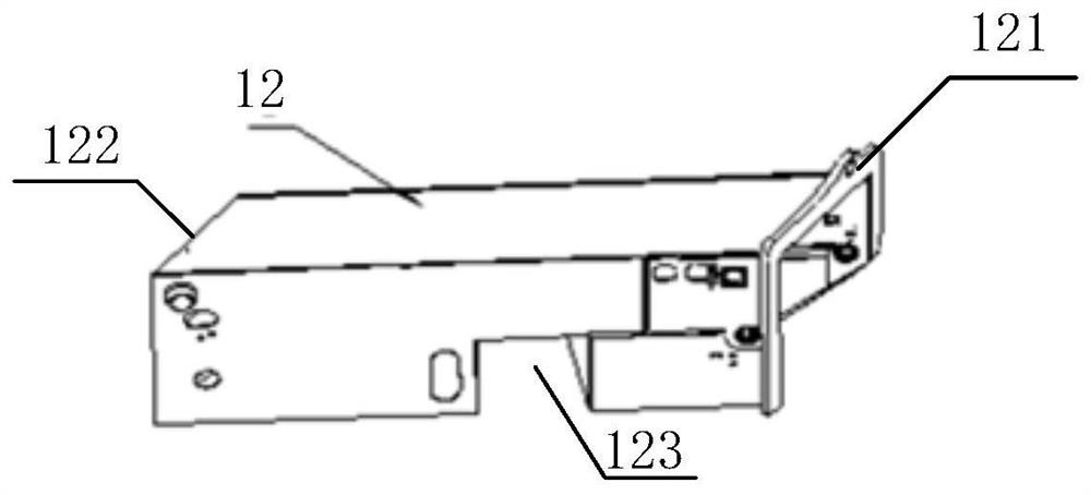 Concrete pump truck body frame and concrete pump truck