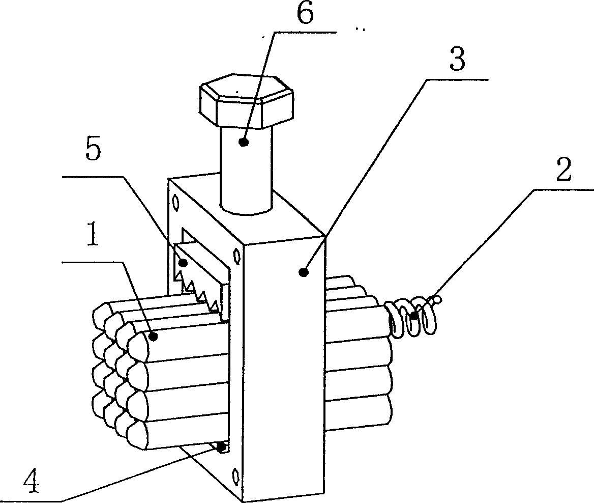 Flexible magnet rheological tongs