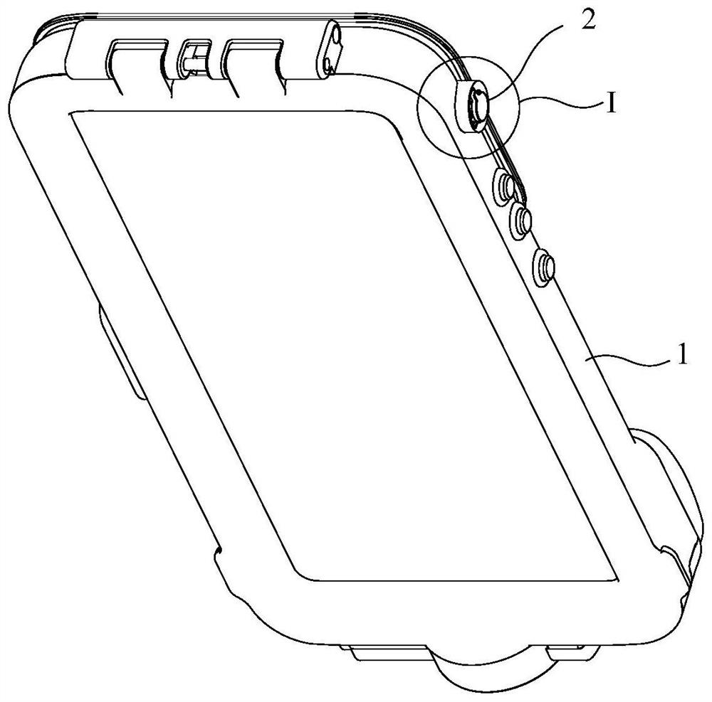 Equipment and waterproof assembly