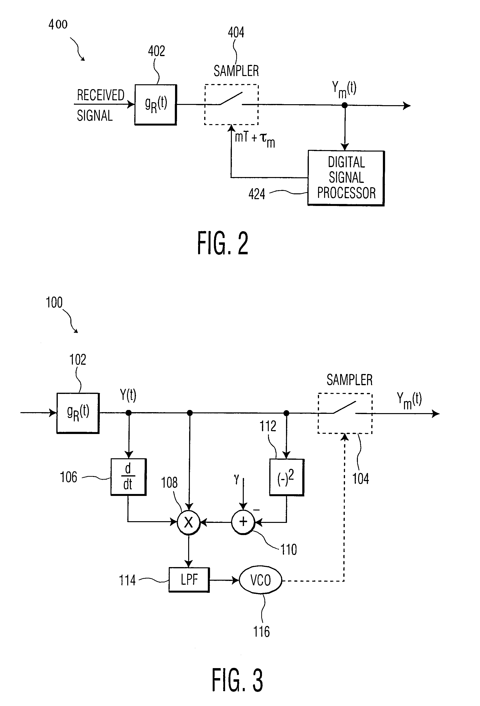 Method and apparatus for timing recovery based on dispersion characterization and components therefor