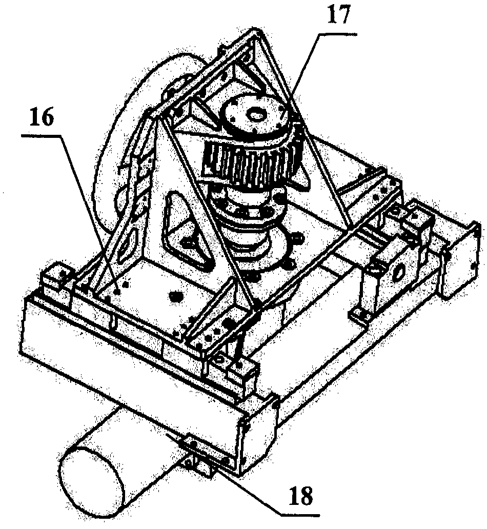 A device and method for transfer, docking and transfer positioning of a spacecraft inside and outside a space environment container cabin