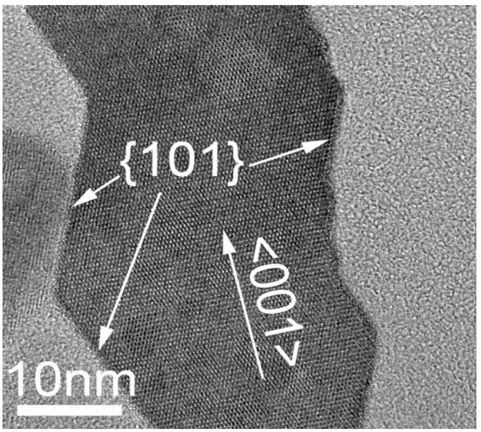 Anatase titanium dioxide nano-rods and preparation method thereof