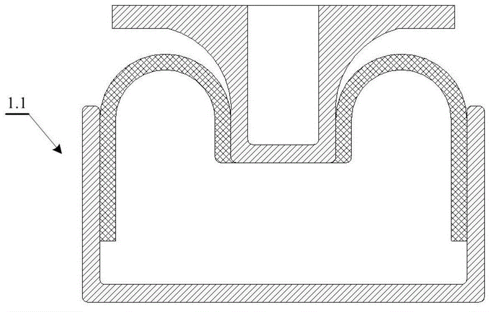 Driving-driven hybrid vibration isolator